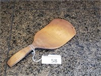 Antique Wood Paddle Butter Churn Spoon