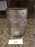 Bromwells Measuring Sifter Made in USA