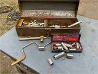 Tool Box and assorted tool contents