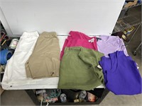 Size XL women’s shirts, shorts, and tank tops
