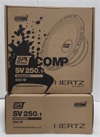 Hertz SPL Show SV 250.1 Midrange 500 W Speakers,
