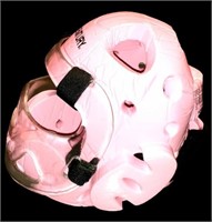 Century Pink Martial Arts Helmet with Face Guard S