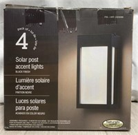 Solar Post Accent Lights 4 Pack