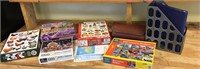 Puzzles, Maps, Binder, Leather Pouch