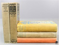 Vintage Doctor Dolittle Books 1922-1925 / 5 pc
