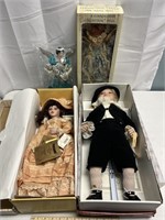 4 Assorted Collectible Dolls