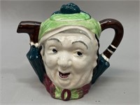 Lingard Teapot Two-Faced Character Teapot 1920s-30