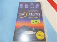 3 Tenors VHS tapes