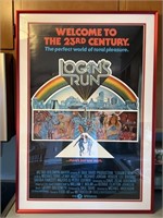 Logans Run Framed Movie Poster