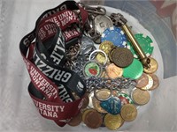 Keychains/coins