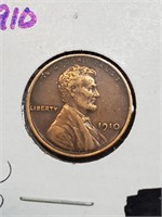 High Grade 1910 Wheat Penny