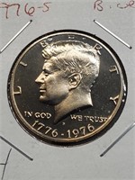 Bicentennial Clad Proof Kennedy Half Dollar