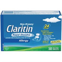 CLARITIN Rapid Dissolve Allergy Medicine, 24-Hour