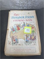 Kim's storybook friends coloring book