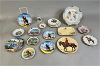 CERAMIC RCMP PLATES AND DISHES