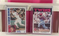 D4)  1984 Boggs and 1986 Puckett