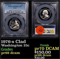 Proof PCGS 1976-s Clad Washington Quarter 25c Grad