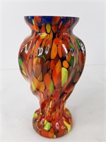 Czech Art Glass Vase