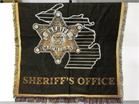 Michigan Sheriff’s office lap blanket