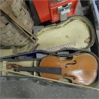 Violin in case- not complete