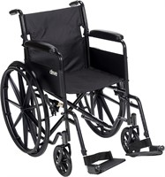 Drive Medical Folding Transport Wheelchair