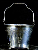 WRIGHT STERLING SILVER SCOTCH ICE BUCKET