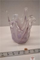 Hand Blown Art glass Vase *CC