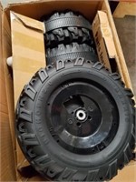 Nasitip ride on vehicle battery operated tires