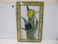 LEADED GLASS PANEL