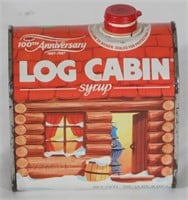 Log Cabin Syrp Metal Can