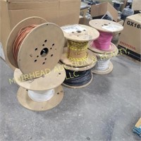 VARIOUS ROLLS OF WIRE 16 GA & OTHER