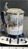 Franklin Mint Buck Majestic Solitude Beer Stein