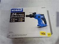 Kobalt 34v 7/8" Sds Plus Rotary Hammer