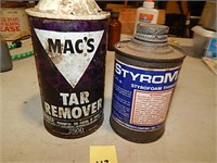 Tar Remover & Styrofoam Thinner NO SHIPPING