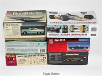 Lot of Car Plastic Model Kits