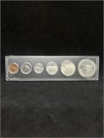 Lot of 6 1867-1967 Canadian Dollar Set