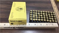 UMC 9mm Luger 50 cartridges
