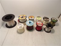 11 Spools of Fishing Line