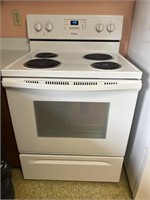 Whirlpool electric Stove, like new