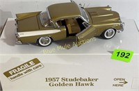 1957 Die Cast Studebaker  Golden Hawk 1:24 scale