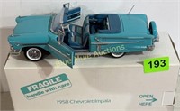 1958 Die Cast Chevy Impala 1:24 scale in box
