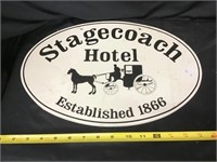 Stagecoach Sign Pvc