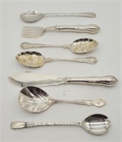 EPNS Serving Pieces, Towle Supreme Cutlery Serving