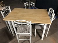 Small dining room table and chairs