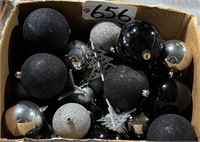 Black & Silver Christmas Decorations