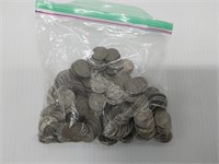 approximately 200 Buffalo nickels