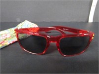 RARE RED OAKLEY SUNGLASSES