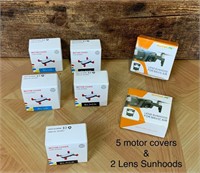 Drone Motor Covers & Sun Hoods
