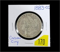 1883-CC Morgan dollar