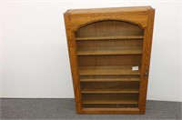 Oak Wall Hung Curio Cabinet